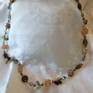 Lovely Long Multicolored Necklace
